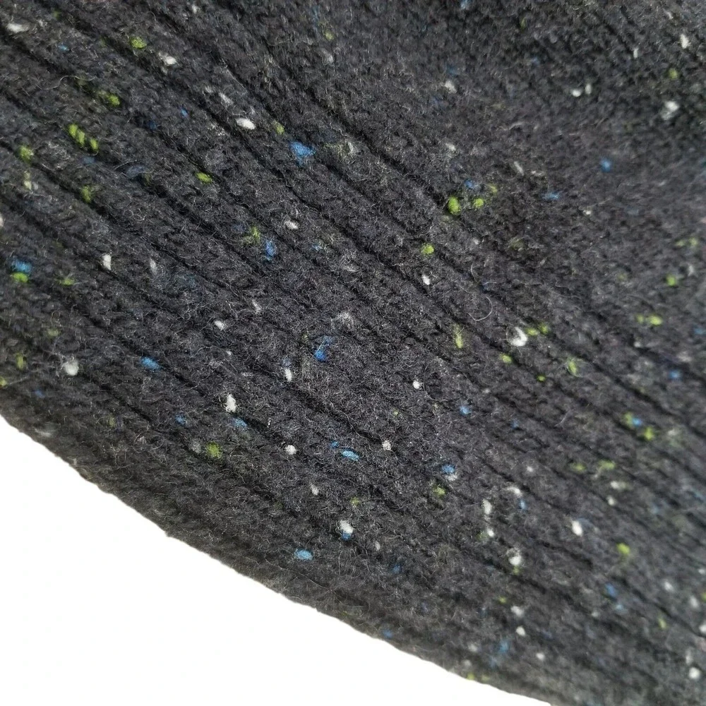 GH Bass Crewneck Sweater Mens L Acrylic Wool Grandpa Pullover Lightweight Blue - Picture 4 of 16